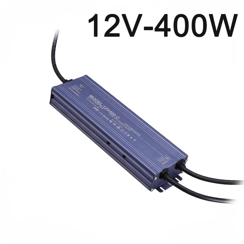ตัวเลือกสินค้า สวิตชิ่งซัพพลายกันน้ำกลางแจ้ง 12-24V ทนทาน IP67