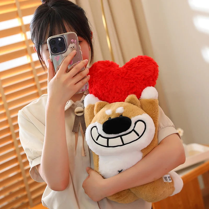 Kawaii Courtship Love Puppy Doll Plush Toy Cartoon Stuffed Animals Dog Plushies Doll Comfort Soft Toys for Girlfriends Girl Gift