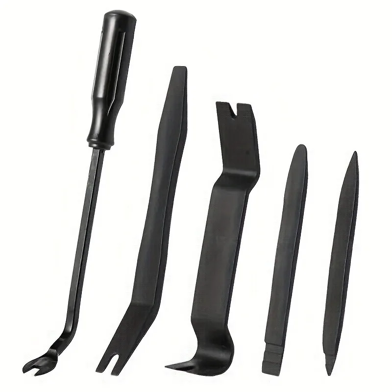 Werkzeugsatz zum Demontage von Autoinnenräumen – 4/5-teiliges Set mit kratzfreien Kunststoff-Hebelstangen, Befestigungselemente, Innenreparaturwerkzeugen