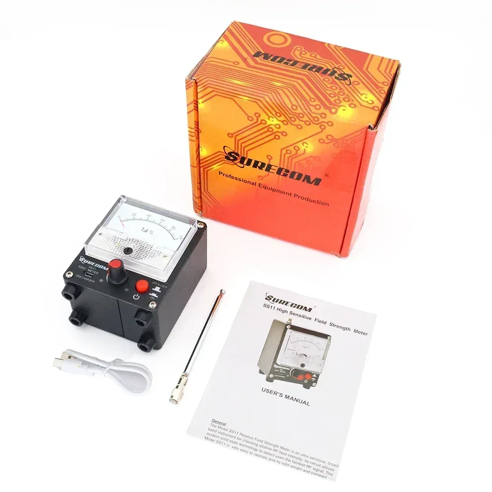 For Surecom SS11 Field Strength Power Tester RSSI Meter & Antenna ...