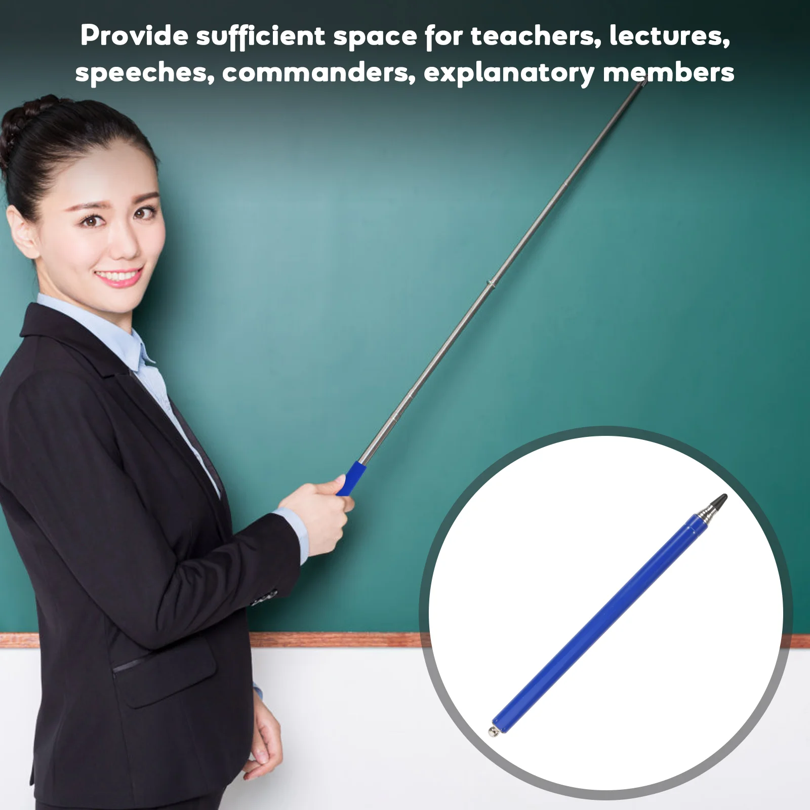 Optometry Pointer Stylus Teaching Foldable Whiteboard Office Presentation Pointers
