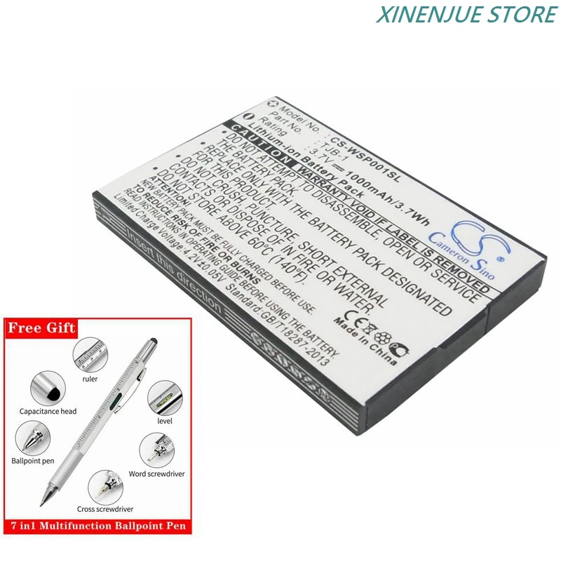 Vhbw Ni-MH batterie 500mAh (2.4V) pour téléphone fixe Binatone Fusion