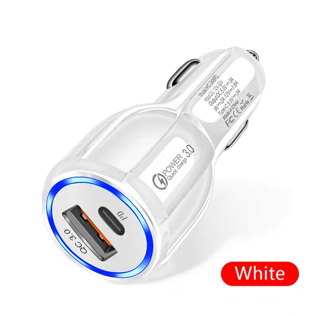 623173997941/6super carga rápida PD QC3.0 inteligente portátil móvil Dual  USB Adaptador de cargador de coche para iPhone de Apple 12 11 Pro Max Mini  Smar - China USB Cargador de coche, doble