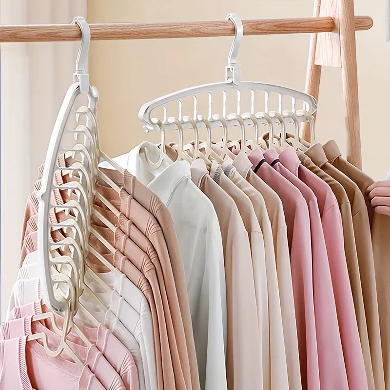 Folding Multi-Hole Clothes Hanger 5