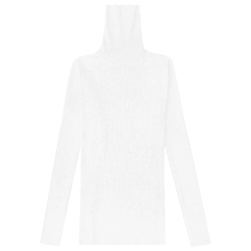 JMPRS Turtleneck Women Sweater Fall Long Sleeve Female Basic Knitted Jumper High Elastic Simple Solid Color Tops Dropshipping cropped cardigan Sweaters