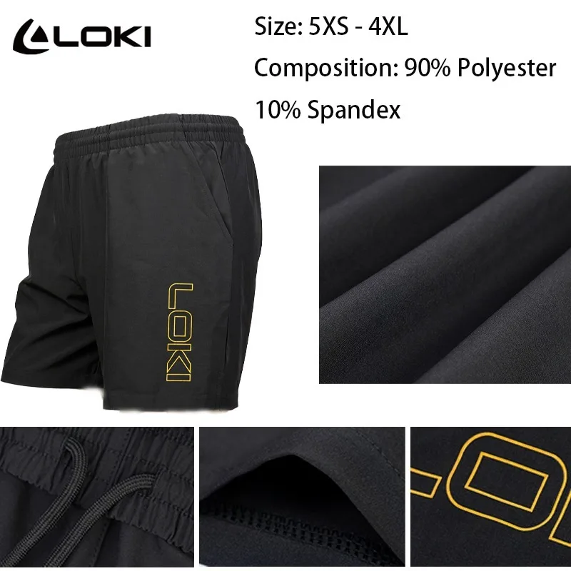 Table Tennis Shorts For Men&women Summer Quick Drying Ping Pong Breathable Sports Pants Sweat Wicking Competition Pants