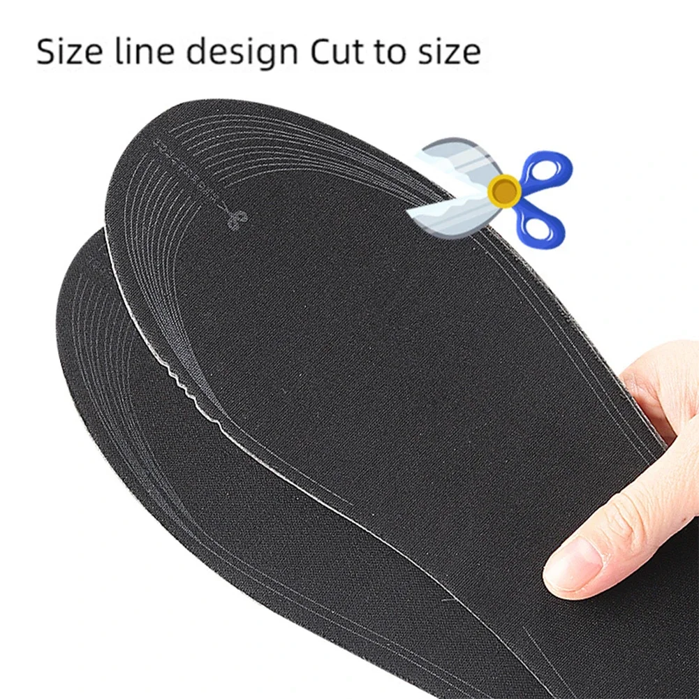 Electric Heated Shoes Pad USB Heated Shoe Insoles EVA Washable Foot Warming Pad for Men Women Winter Camping Fishing