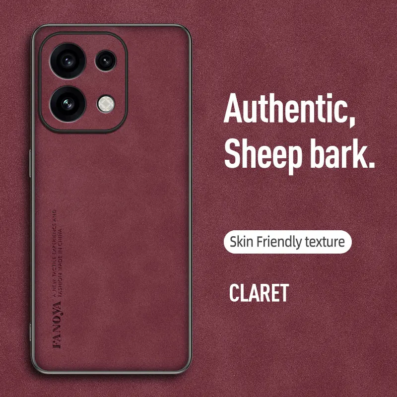 OPPO Reno 16 Series PU Leather Shockproof Phone Case