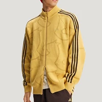 Veste de sport tricotée à col montant pour homme, authentique Adidas, hiver, KE4061 1