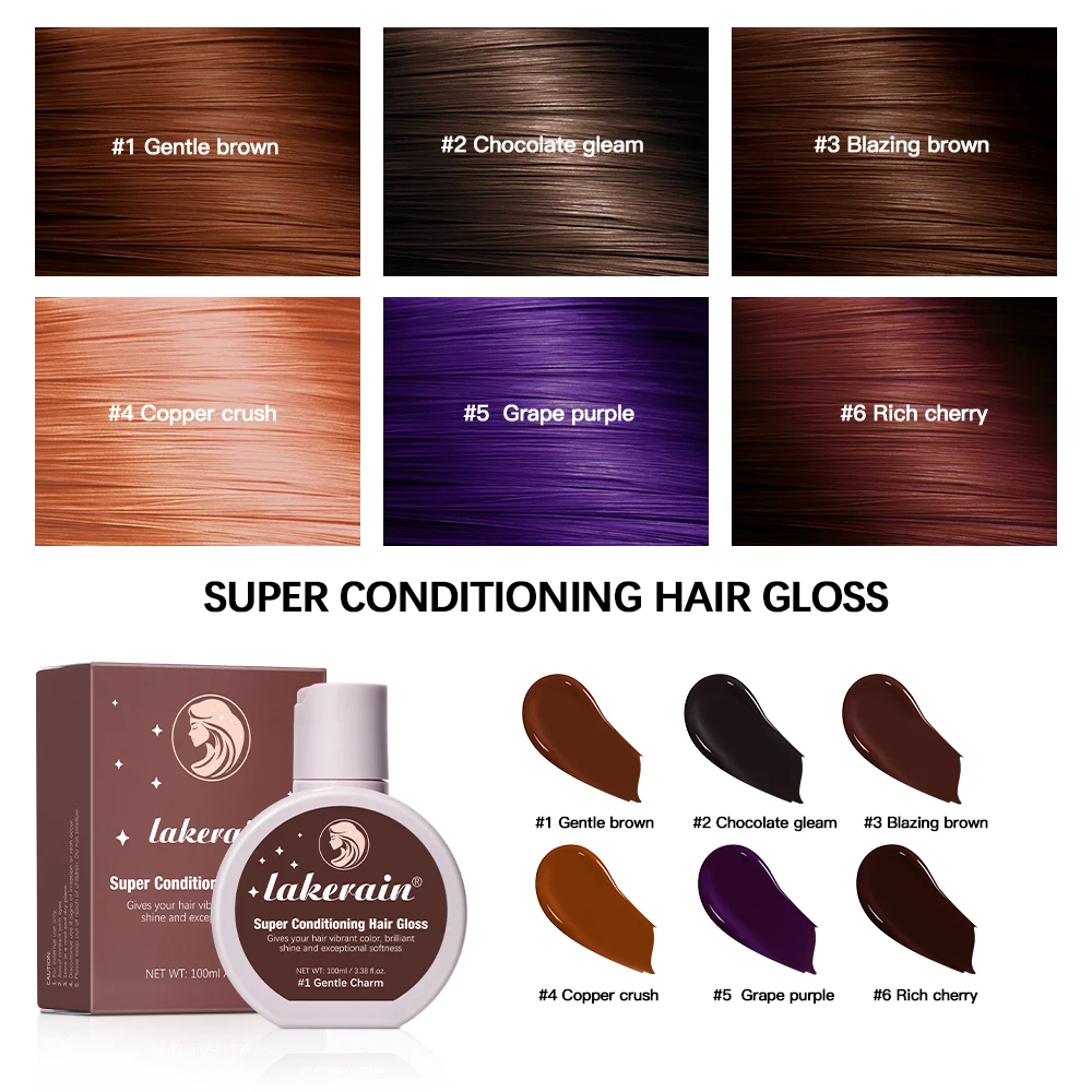 Radiant Shine Color-Enhancing Hair Gloss Treatment