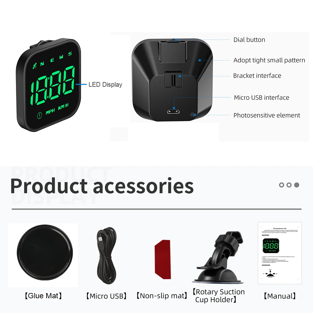 USB  2.5 ġ, GPS ħ, ڵ   ÷, LED HUD ̴ Ƿ  ˸, ӵ  溸 G4S