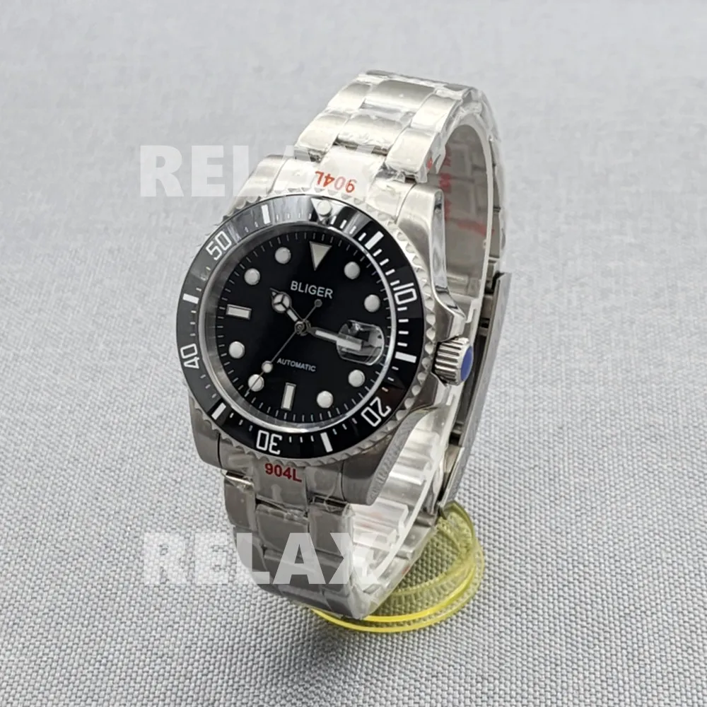 40mm Elite Version SEA Sapphire Glass Stainless Steel Watch Japan NH35 Automatic Mechanical Movement for bambu lab hotend upgraded v2 0 version hardened steel nozzle bambulab cht nozzle thermistor for bambulabs x1 x1c p1p hotend