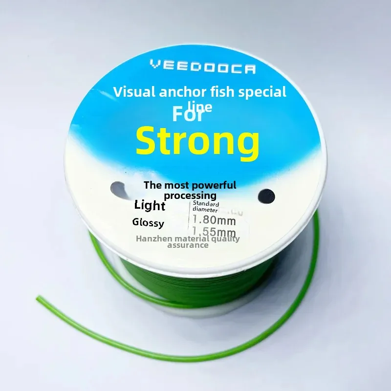 Visible Fishing Line Four Core Bright Leather Black Leather Line 1.0~1.8 Fish Durable Monofilament Fishing