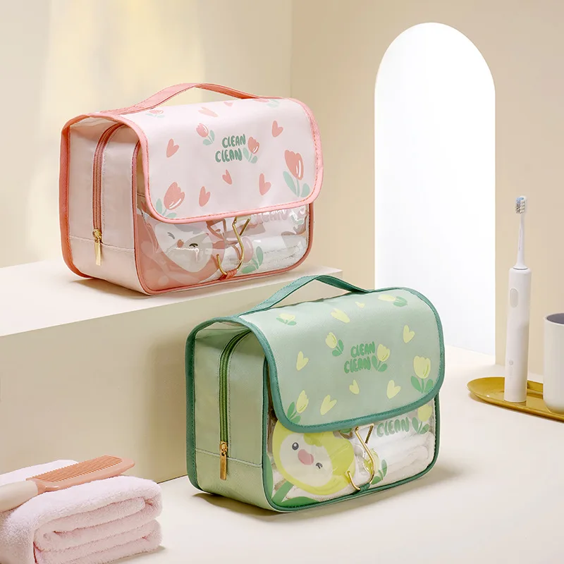 Waterproof PVC Kawaii Cosmetic Storage Bags Women Neceser Make Up Bag Waterproof pvc kawaii cosmetic storage bags women neceser make up bag