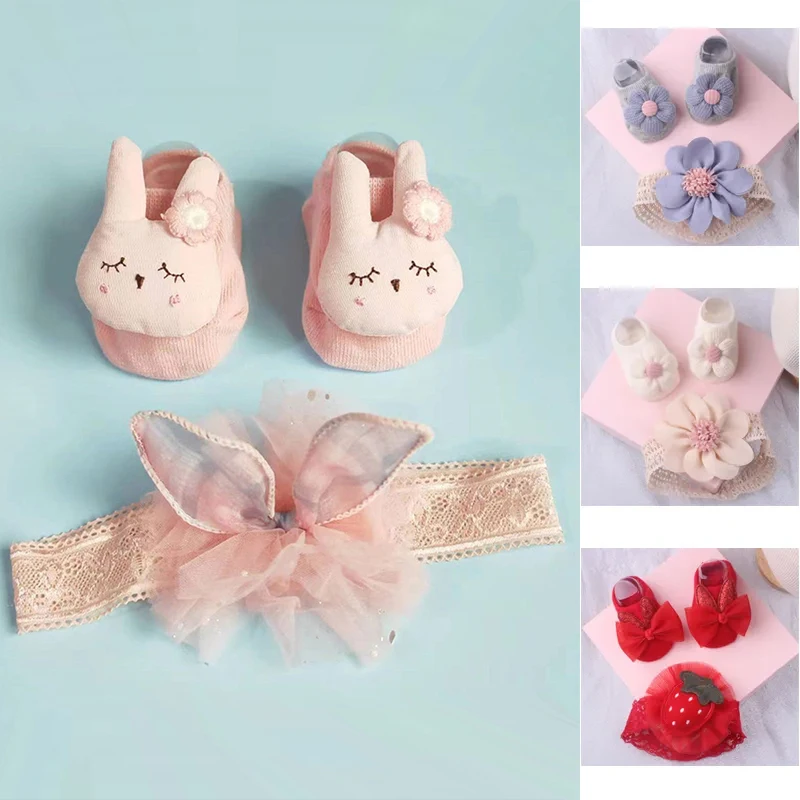 Makone Lot De 8 Bandeaux En Nylon Pour Bébé Fille Nouveau-né 0-3 0-6 6-12 Mois