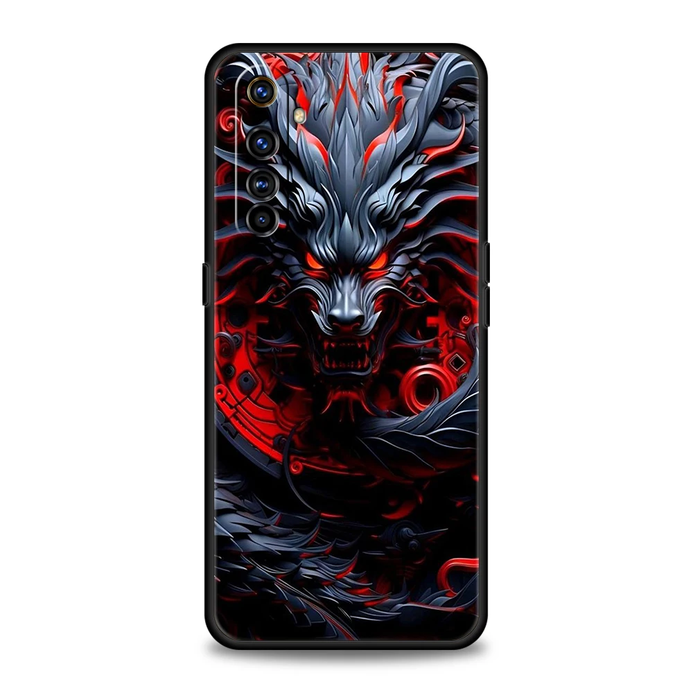 Dazzling Dragon Soft TPU Phone Case Cover