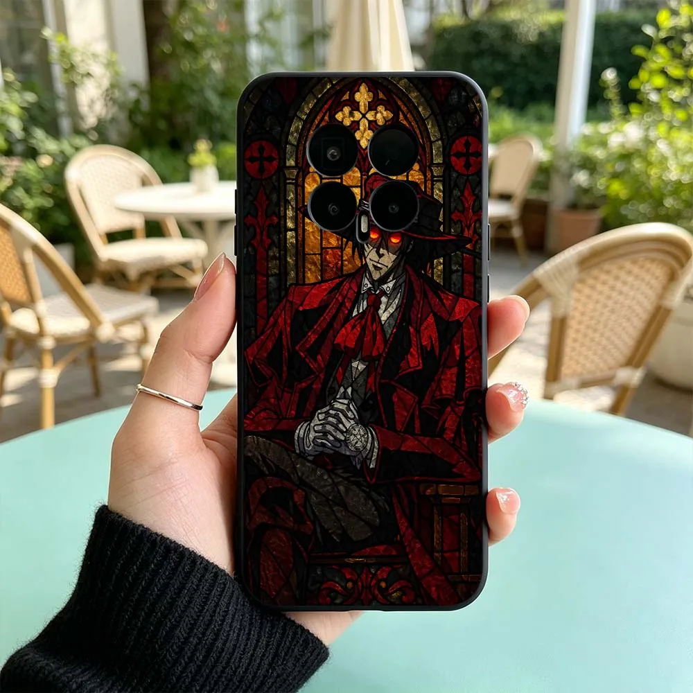 Anime Alucard Hellsing Black Phone Case