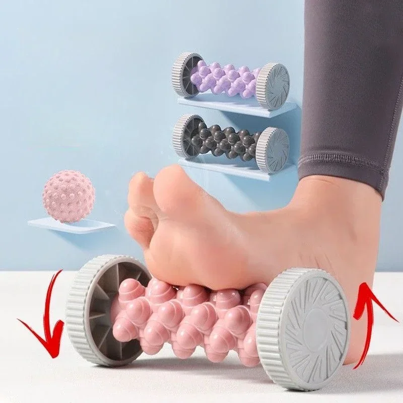 Premium Fascia Roller Massager - Home Exercise Foot Massage & Relaxation Tool | Ideal for Relieving Muscle Tension