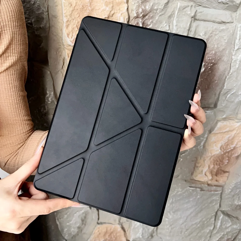 Universal Tablet Protective Cover with Pen Holder and Y-Shaped Folding Design