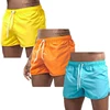 3 Pack Men's Beach Shorts Summer Casual Fashion Board Shorts for Man Running Cycling Fitness Shorts Gym Athletic Short Pants 2