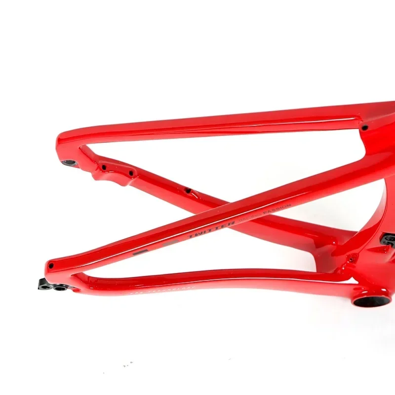 TWITTER R10 Barrel pump 12*142/148mm disc brake 43.5cm 46cm 56cm carbon fiber road frame Fully hidden internal cable routing design