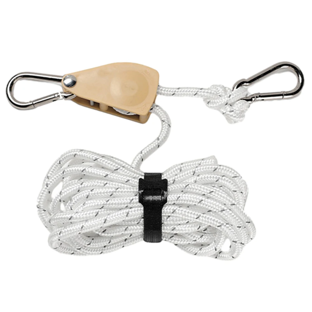 מתח אוהל חבלים מצנח מתכוונן ניילון חוט חוט 4 מ "מ הבחור השתקפות עבור קמפינג טיולים רגליים הישרדות