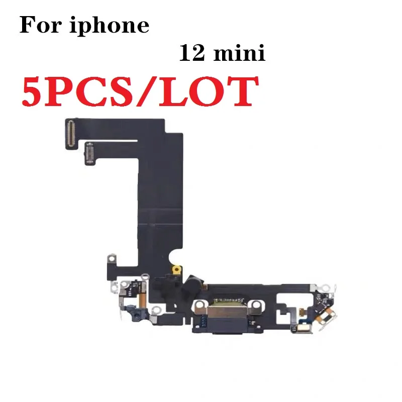 

Alideao-Charging Cable for iPhone 12 Mini, Charging Dock Connector, Charging USB Port, Charging Flex Cable,5PCS Lot Wholesales