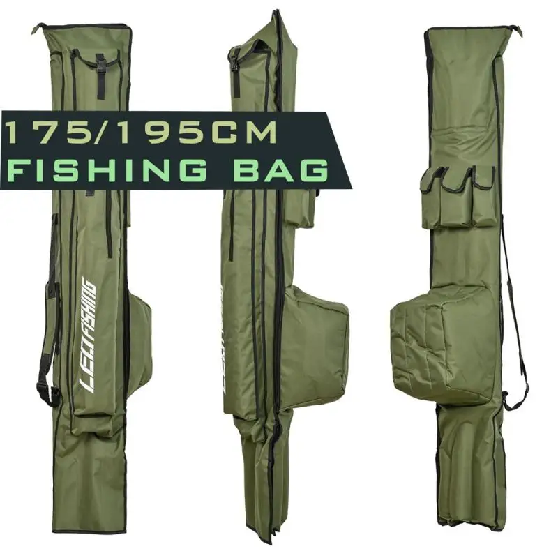 

Fishing Accessories Oxford Cloth Extra-long 1.75 1.95 Meters Leo Fishing Rod Reel Lure Bag Fishing Reel Pole Storage Bag