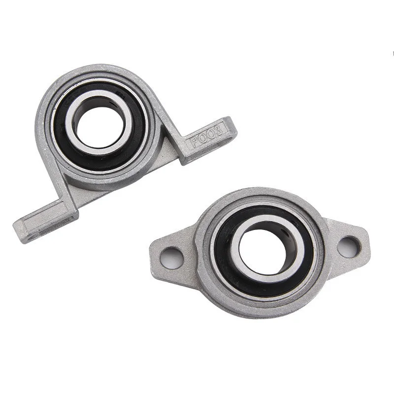 Ball Bearings Metal Shielded Ball Bearings Zinc Alloy Ball Bearing Pillow Block Mounted Support Diameter 8mm To 30mm Bore Kfl08 Kfl000 Kfl001 Kp08 Kp000 Kp001 Kp002 1pcs