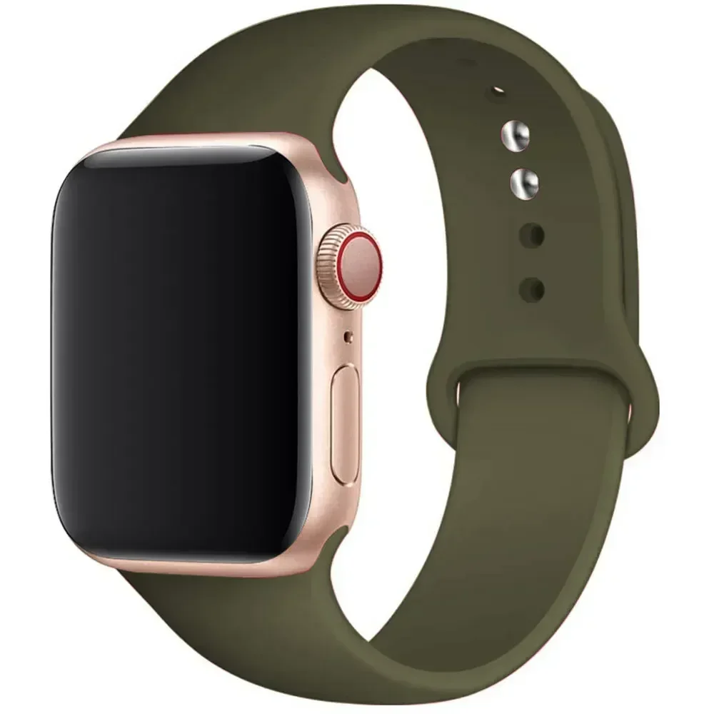 Premium Silicone Sport Band for Smartwatch - Vibrant & Durable Design for Everyday Wear