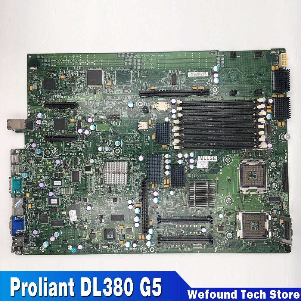 436526-001 Per La Scheda Madre Del Server Hp Proliant Dl380 G5 Lga771 Completamente Testata 407749-001 013096-001