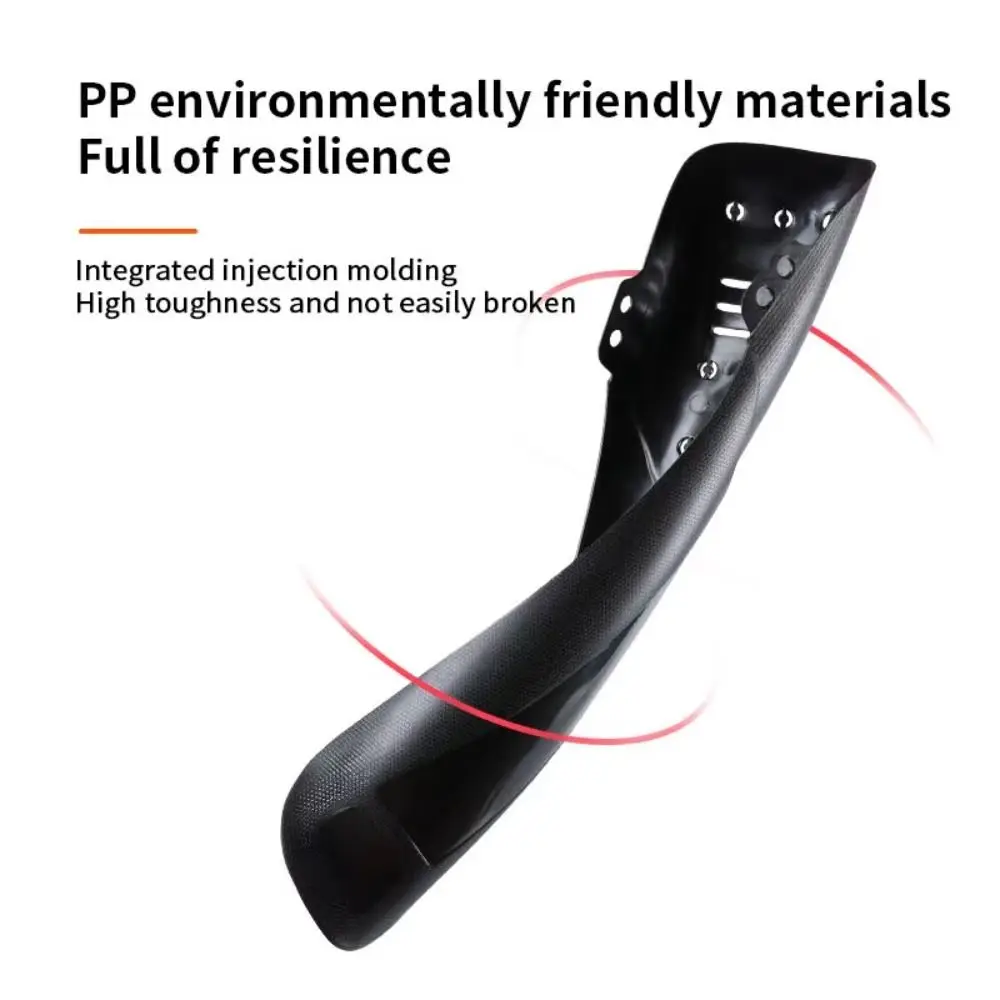 Durable Plastic Bicycle Black Front Rear MTB Wings Mud Bike Mudguard Cycling Accessories