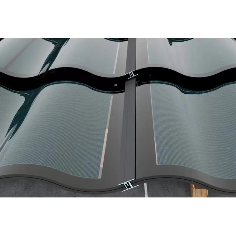 Hot Selling The Manufacturer Directly Sells Solar Flat Power Generation Tiles Bipv Roof Solar Panels