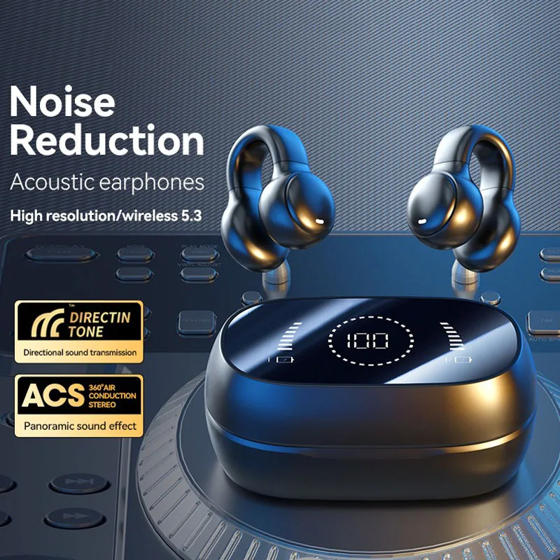 Original M47 Wireless Earbuds Bluetooth Headset Charging Earphones Bone Conduction Headphones Sport With Mic free 2