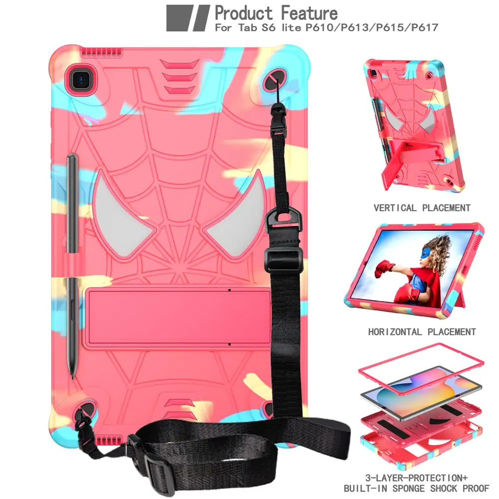 Kids Tablet Cover Case with Shoulder Strap