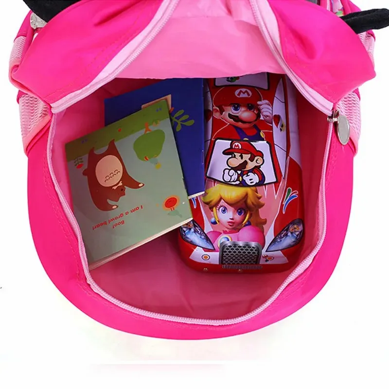 Disney Tsum Tsum 3D Cartoon Mickey Mouse Kid Eggshell Backpack 2-6 Years Old Children Backpack Kindergarten Boy Schoolbag 6