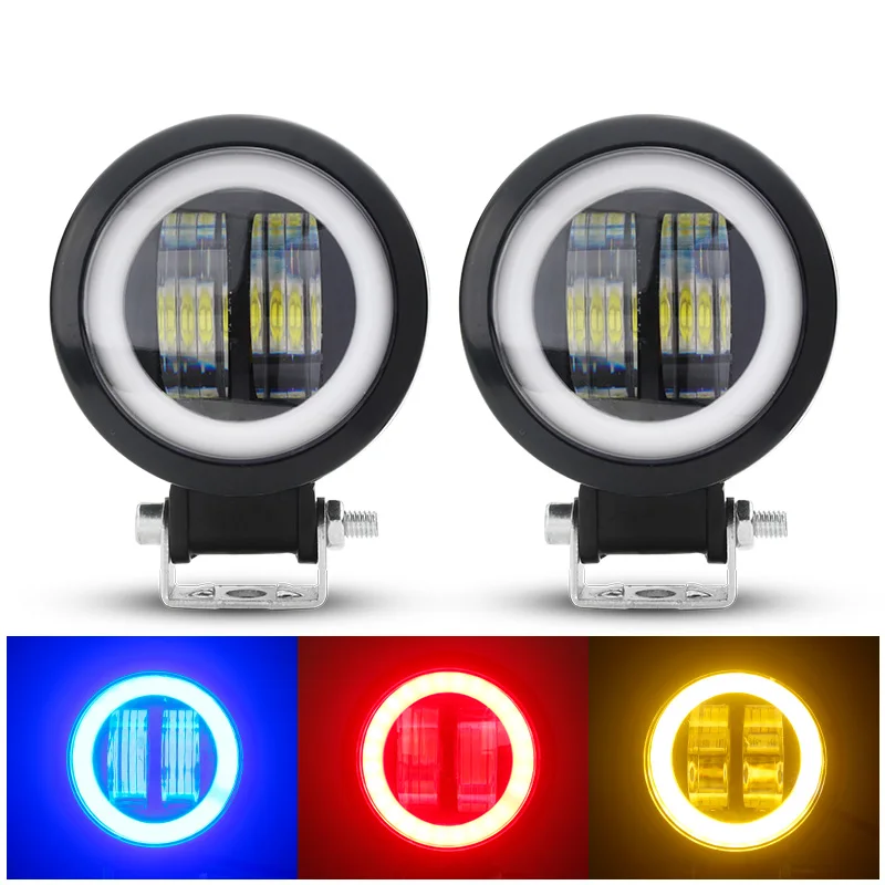 Motorcycle LED Light Bar 4×4 Fog Light Off Road For Truck Auto 12v 24v Spotlight