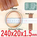 240x20x1.5mm