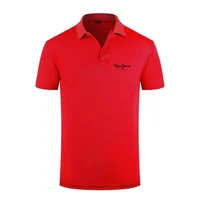 Pepe Jeans London Polo à manches courtes pour homme, séchage rapide, décontracté, sportswear pour l'été, golf, course à pied, gym, t-shirt à col, vêtements pour homme 3