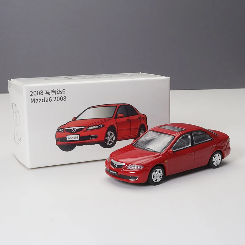 JKM マツダ　6 アテンザ？　1/64 MAZDA 6 3色セット JKM 1/64 2008 Mazda 6 Car Toys Alloy Car Model Diecast