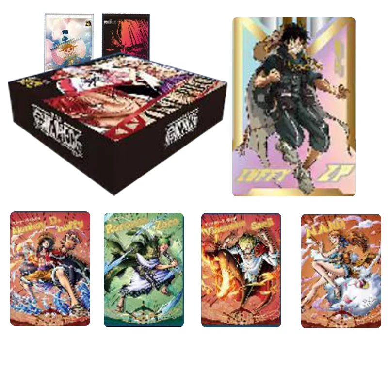 New 2023 One Piece Series Second Bullet The Great Voyage Collection Card  Children Board Game Tcg Battle Against Cards - AliExpress