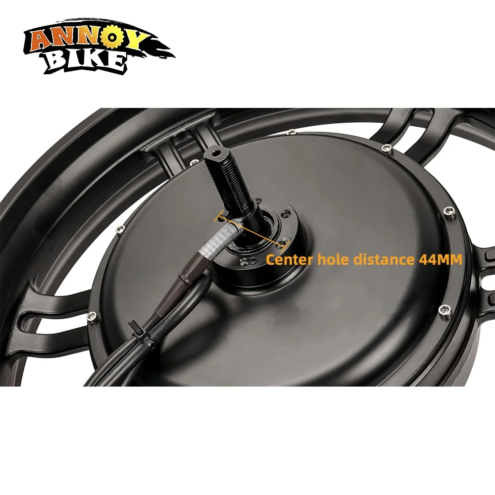 20 inch 60V72V 3500W4500W Dual Hall Sensor Motor Electric Motorcycle Electric Scooter Bicycle Hub Motor Fat Tire 20x4.0