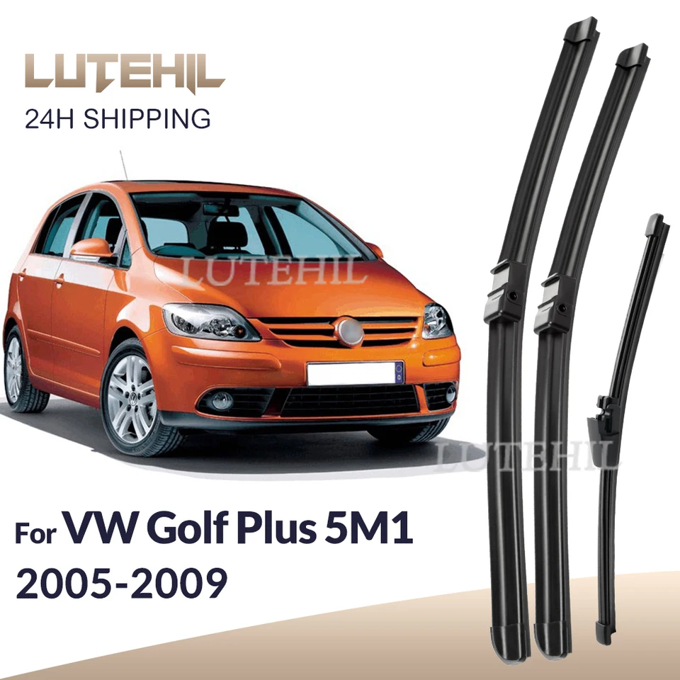 Amazon | カーフロントワイパーブレードブラシ、フォルクスワーゲンVWニュービートル用2003 2004 2005 2006 2007 2008  2009 2010 2011 | ワイパーブレード | 車＆バイク スクリーンワイパー Compatible With Golf For Plus  2005 2006 2007 2008 2009 2 車のワイパー Dacia Logan 2004-2012 フロントワイパーブレードと互換性あり ソフトラバーフロントガラスワイパー