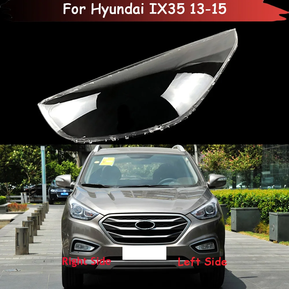 

Car Headlamp Caps Lamp Cover Glass Lamp Shell Headlight Cover Transparent Lampshade Lampcover For Hyundai IX35 2013 2014 2015