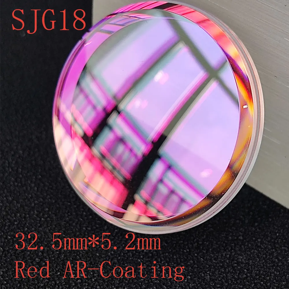 Double Dome Sapphire Crystal 32.5MM*5.2MM Watch Glass For Tuna 7549