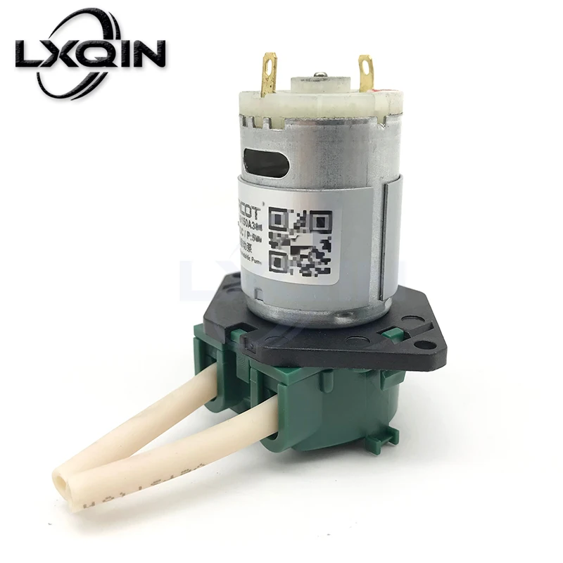 

LXQIN 1pcs Solvent /UV printer peristaltic pump 24v DC ink pump 30-100ml/min for Tianjet Gongzheng xp600 i3200 4720 print head