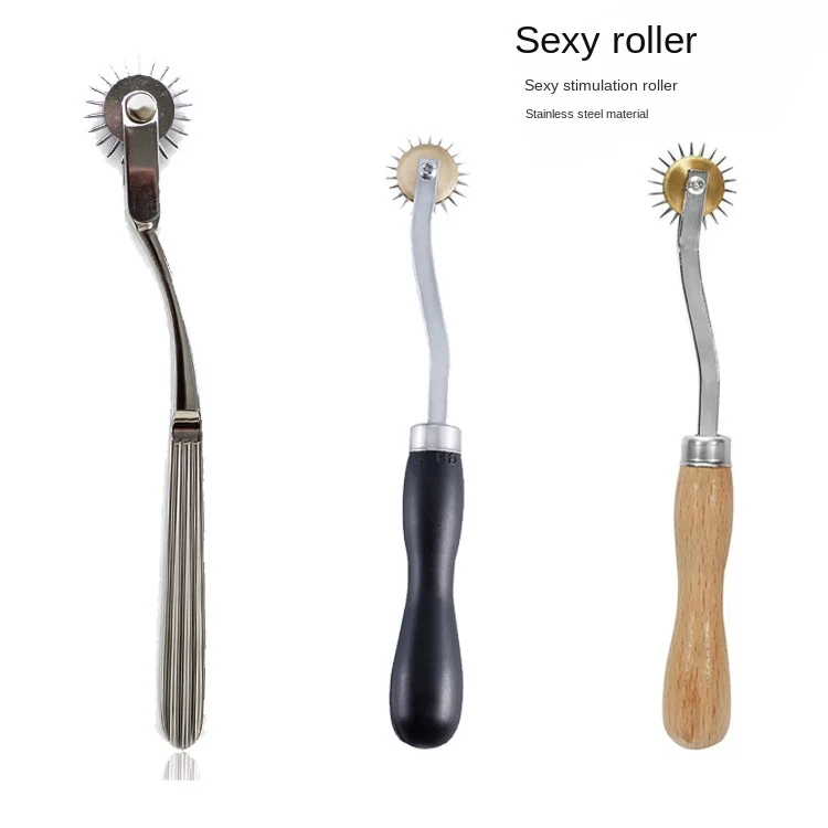 Stainless Steel Pinwheel Roller For Bdsm Nipple And Clitoris_voghion.com