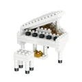 White piano
