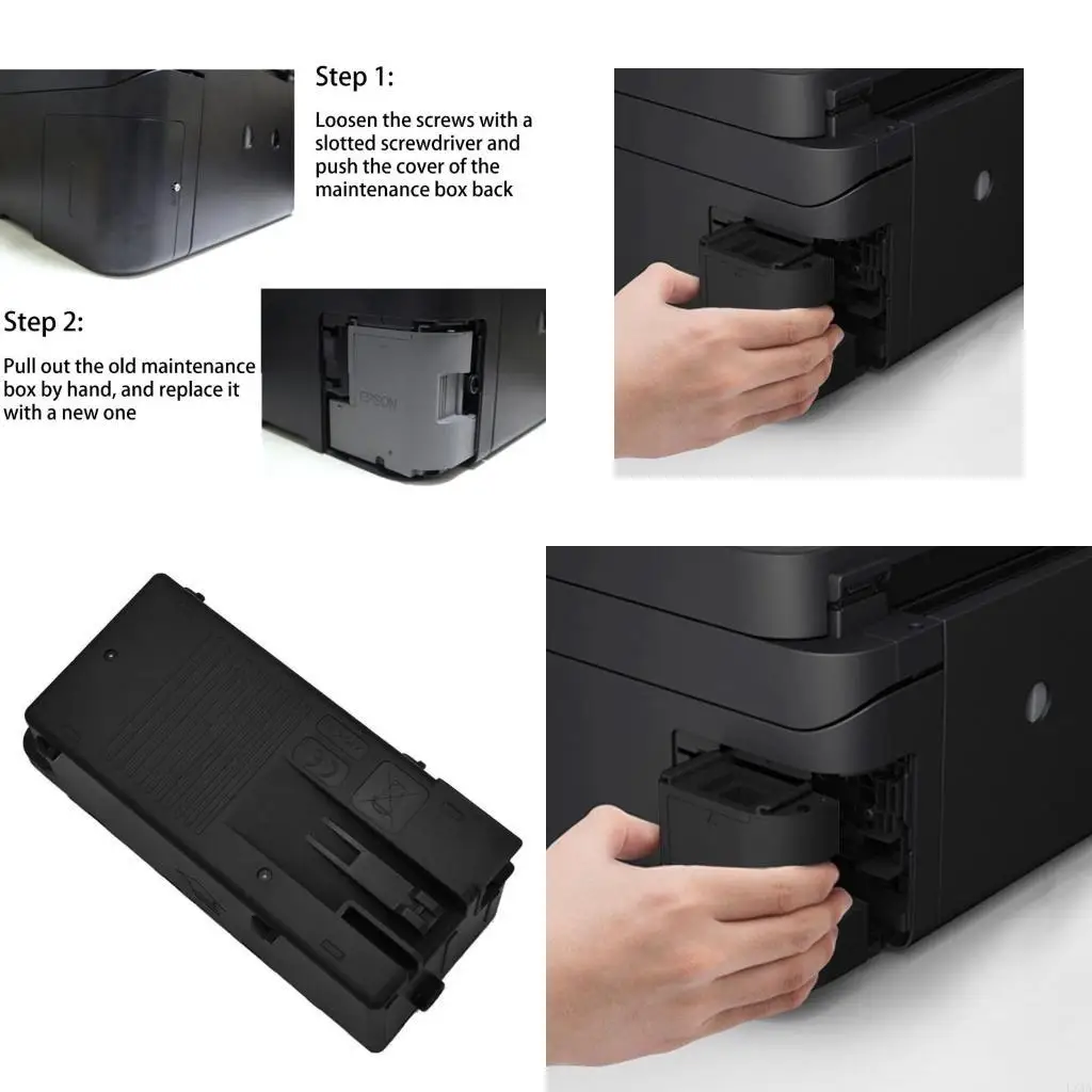 LXAA C9345 잉크 유지 보수 상자 원본 탱크 forEpson EcoTankPro ET-5880 ET-5850 ET-5800 ET-16600 ET-16650 WF-7820 Printe