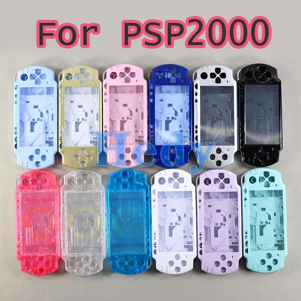 

1 комплект для Sony PSP2000 PSP 2000, многоцветный чехол с полным корпусом, полный Чехол, Сменный Чехол с кнопками, сделано в Китае